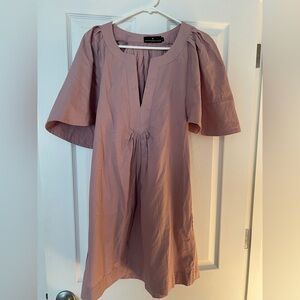 Tuckernuck’s Pomander Place. Finley flutter sleeve dress. Size S, lilac color